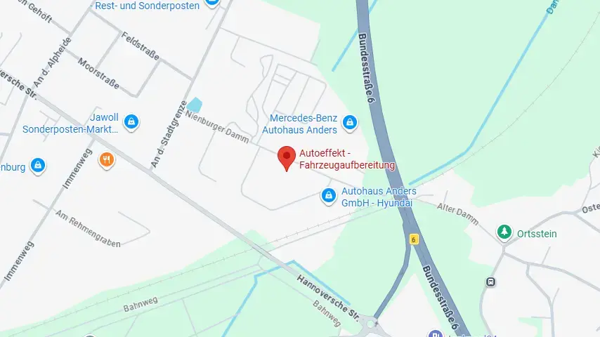 Standort AUTO-EFFEKT Nienburg/Weser